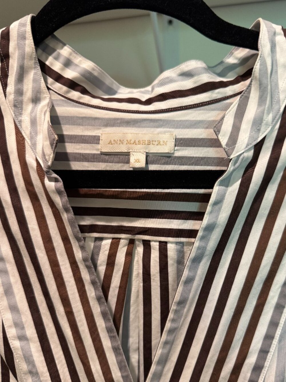 Ann Mashburn Poplin Shirt Dress - Picture 2 of 3